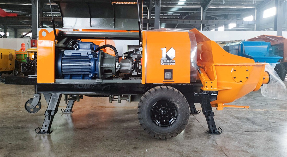 地下車庫自拌料施工，就用小鋼炮，小機(jī)器擁有大力量