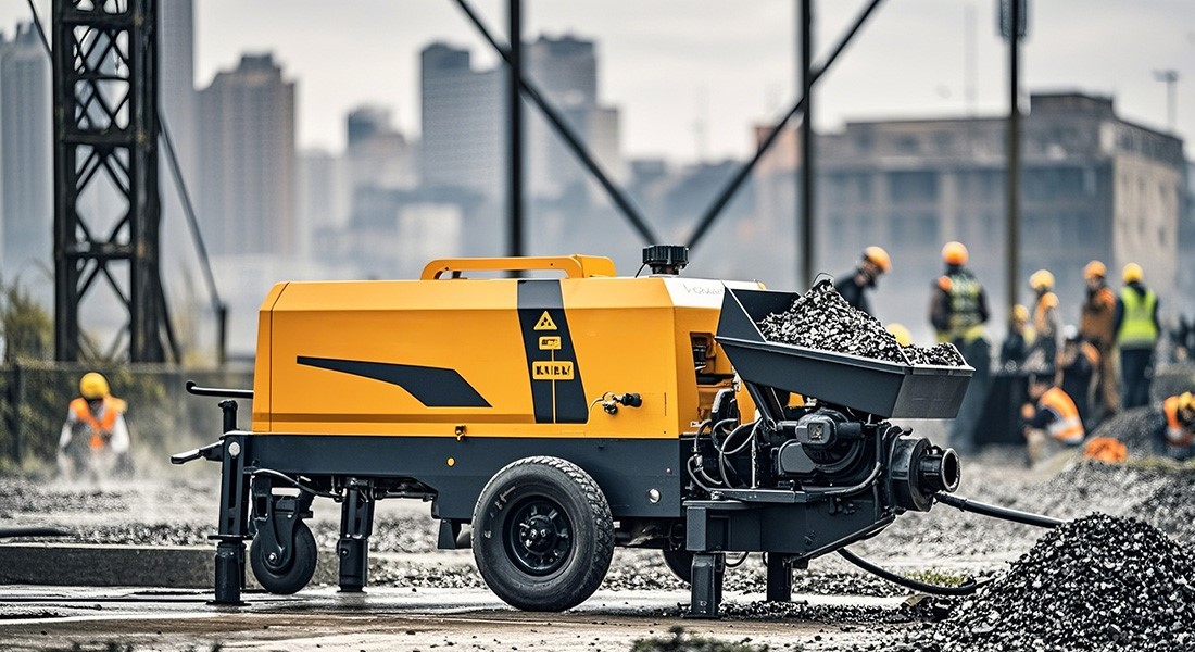 科瑪森40泵地暖回填施工應(yīng)用現(xiàn)場：平穩(wěn)泵送，澆筑輕松，提升效率