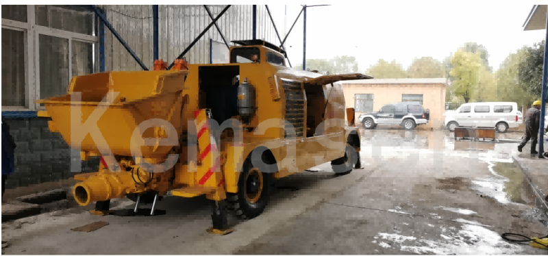 喜訊！科瑪森工程車(chē)載閘閥泵CZK2—200Z順利下線(xiàn)！