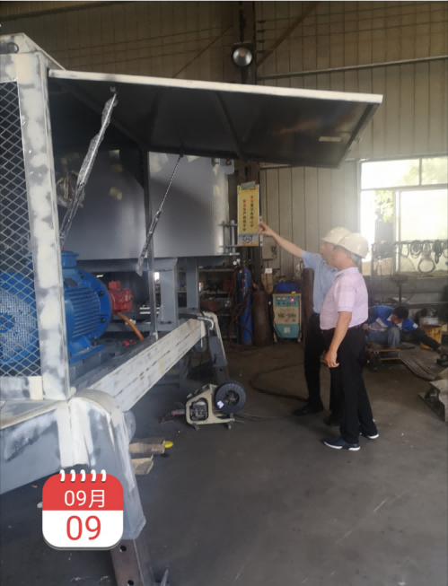 山西臨汾客戶蒞臨科瑪森考察并訂購(gòu)K3T-150H【40榮耀版】